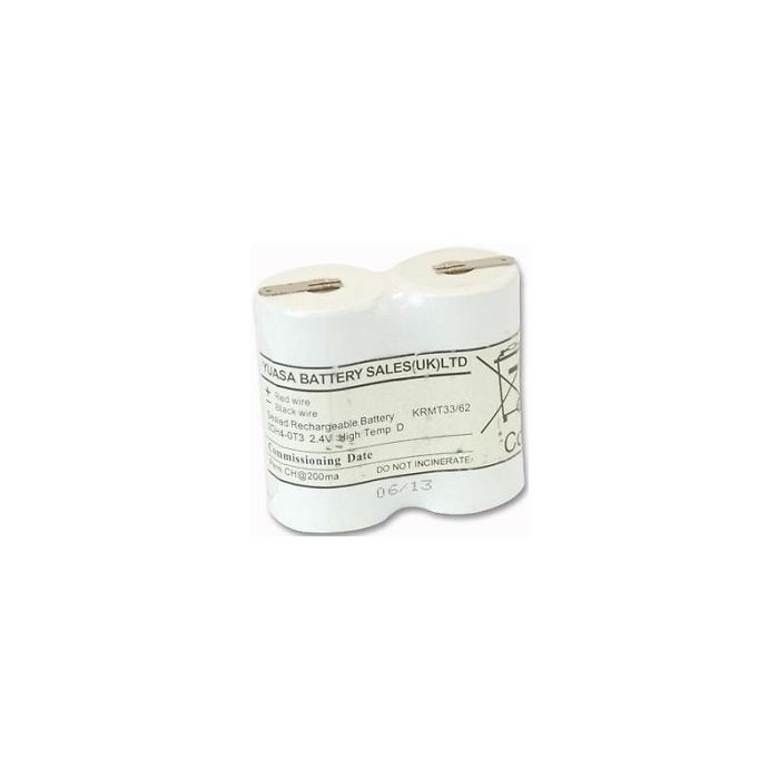 YUASA 2DH4-0T3 2.4V 4000MAH NI-CAD BATTERY WITH TAGS Emergency Batteries Yuasa - Easy Control Gear