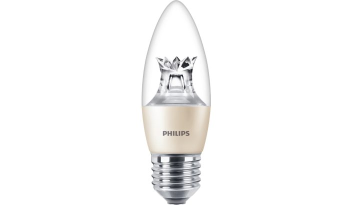 Philips Master Diamond Spark ES Warm White Dimmable Candle Bulb 5.5W
