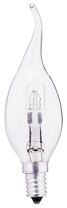 Patron - 05793 Halogen Lamp 18W E14 BA35 240V Candle Tailed Clear