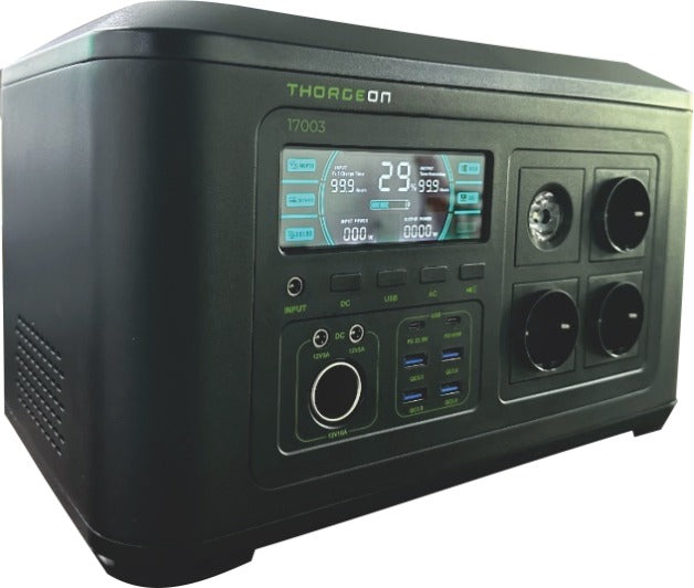 Thorgeon - 17003 Portable Power Station 1000W