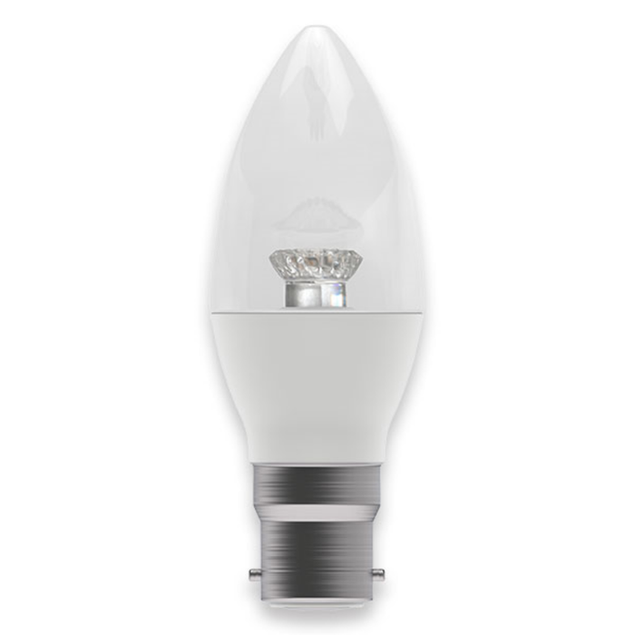Bell Lamp, LED Candle BC Non-Dimmable, 3.9W 470lm, 2700K - 60562