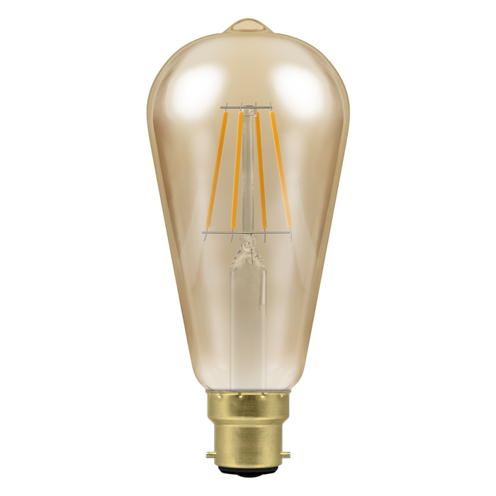 Crompton 4221-1 LED Decorative ST64 Antique Dimmable 4.5W 2200K BC-B22