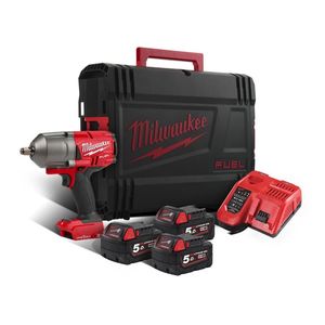 MILWAUKEE ONE-KEY FUEL 1/2 INCH IMPACT WRENCH WITH FRICTION RING KIT - M18ONEFHIWF12-503X