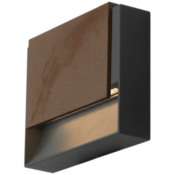 Ansell Lighting AGALIA/MINI/RUST  Galia Mini 4W CCT Selectable Rust LED Wall light