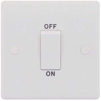 Selectric Smooth 1 Gang 45A DP Switch