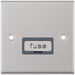 Selectric 7M-Pro Satin Chrome 13A Fused Connection Unit with Grey Insert