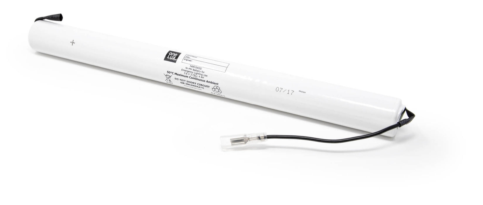 5/1SCM2-B 6V 2Ah NI-Mh  NMH52SS Emergency Batteries One Lux - Easy Control Gear