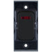 Selectric GRID360 Matt Black 20A DP Switch Module with Neon and Black Insert
