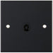 Selectric 5M Matt Black 1 Gang 10A 2 Way Toggle Switch