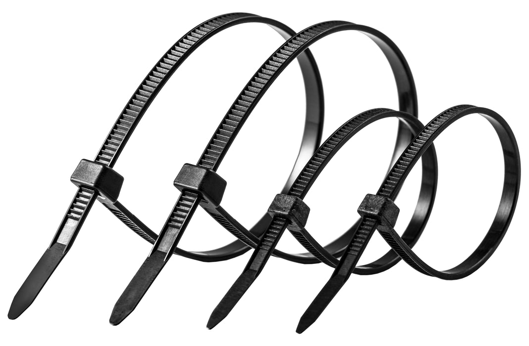 Thorgeon - 15014 Ties 2.5x100 Black (100 pcs)