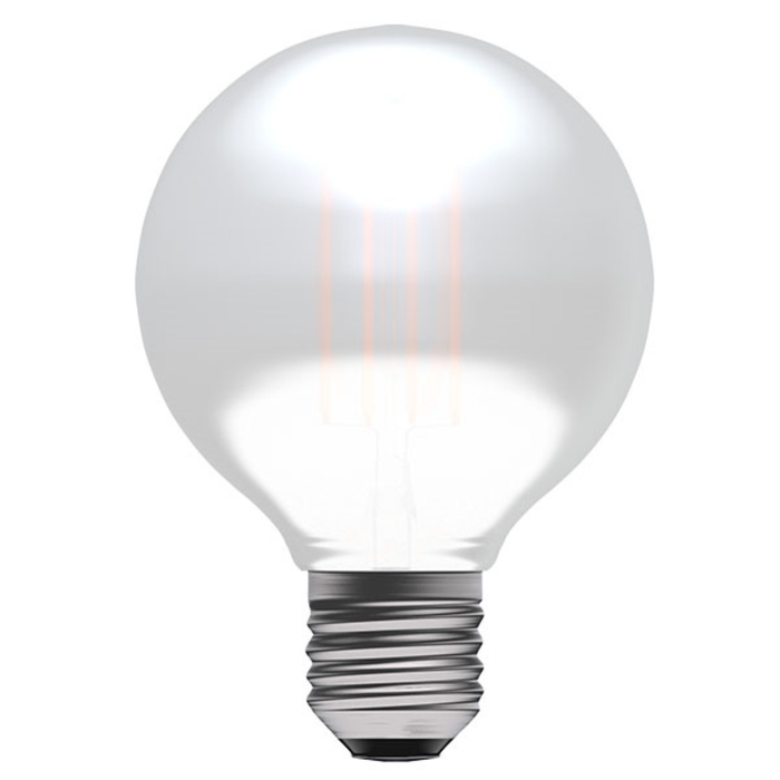 Bell Lamp, LED Filament Opal Globe ES E27, 4W 470lm 240V, 2700K - 60155