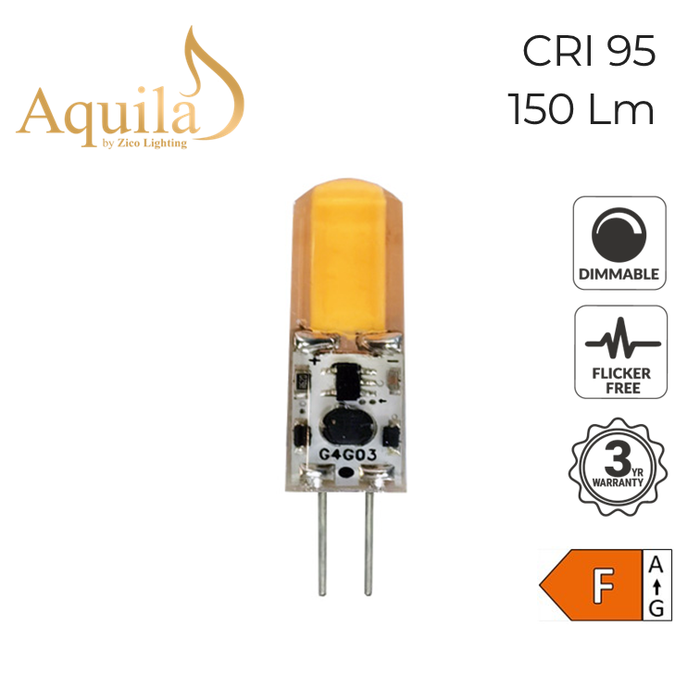 Zico G4 Capsule COB Clear 1.5W 2200K 9-15V Dimmable