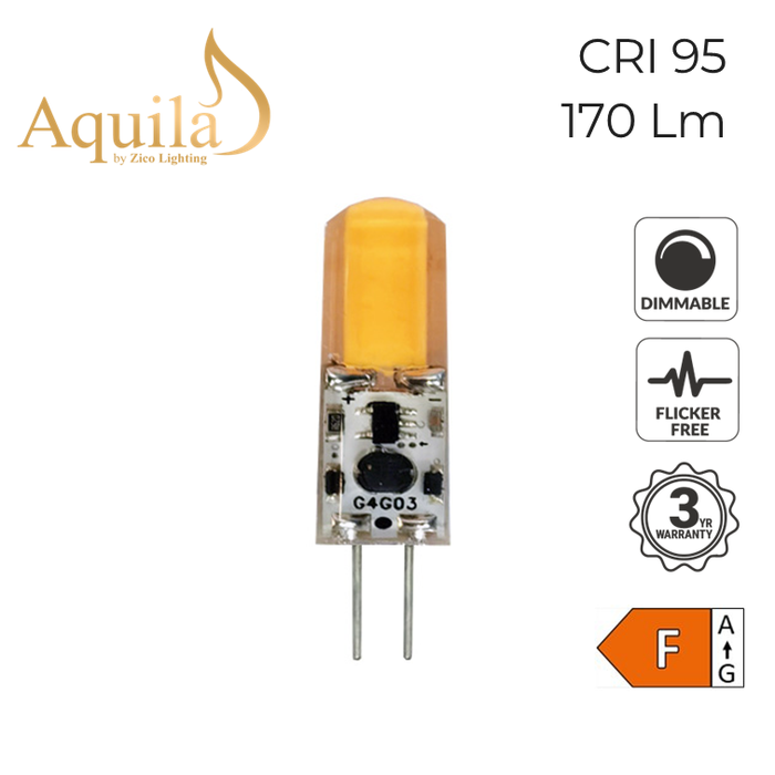 Zico G4 Capsule COB Clear 1.5W 2700K 9-15V Dimmable