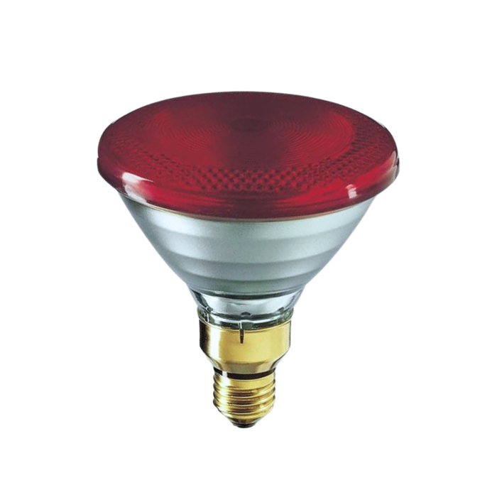 Patron - 05822 Reflector Bulb 100W E27 PAR38 IR RED