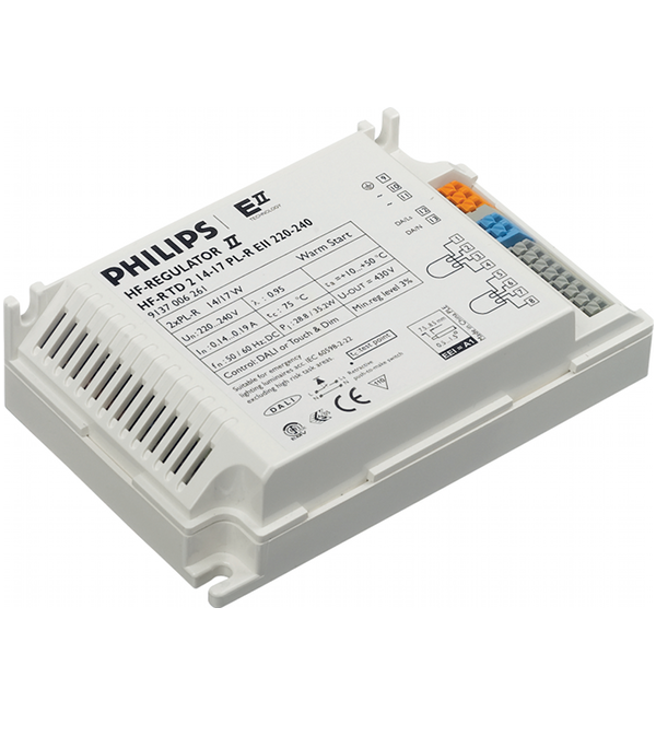 PHILIPS - HFR218DALI-PH 2x18w PLC/PLT Dali Ballast ECG-OLD SITE PHILIPS - Easy Control Gear