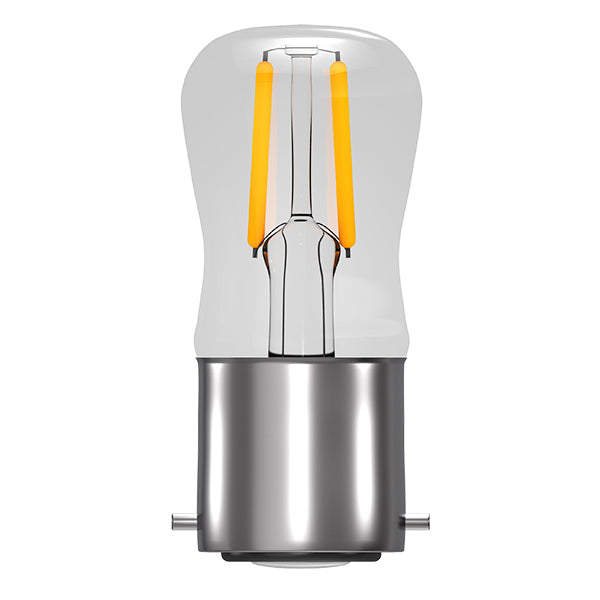 Bell 60221 Aztex 2W LED CRI90 Filament Pygmy Dimmable - BC, Clear, 2200K 130lm