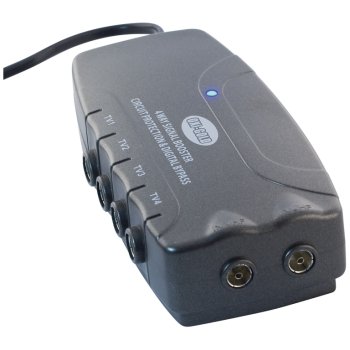 Selectric OXi-GOLD 4 Way Booster Box with Digital Bypass and Circuit Protection