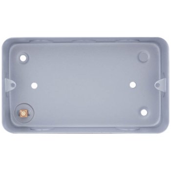 Selectric Metal Clad 2 Gang Surface Mounting Box