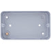 Selectric Metal Clad 2 Gang Surface Mounting Box