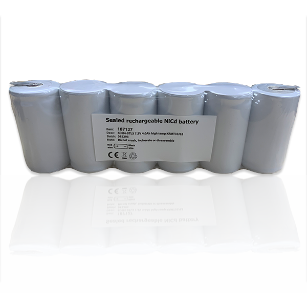 Bright Source 6 Cell Emergency Battery  Side by Side 7.2v 4.0ah Bright Source Emergency Batteries Bright Source - Easy Control Gear