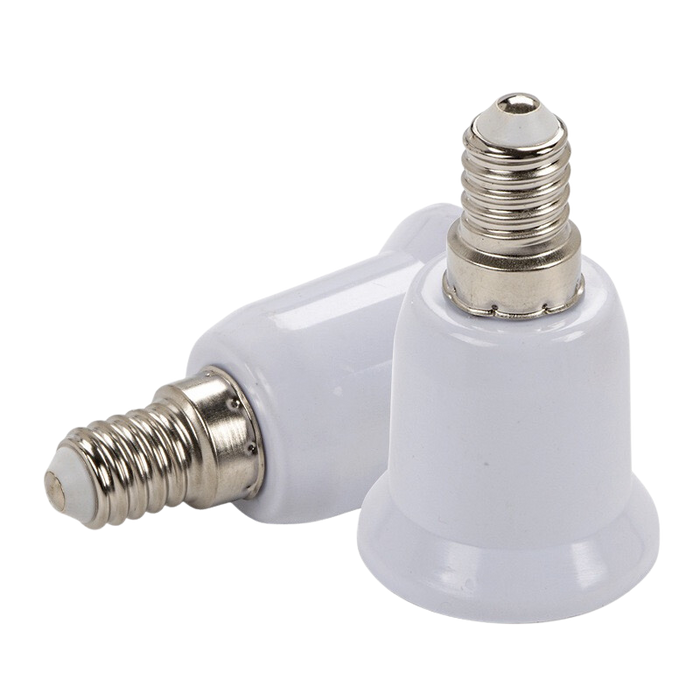 Thorgeon - 19018 Lamp Holder Adapter E14-E27 White