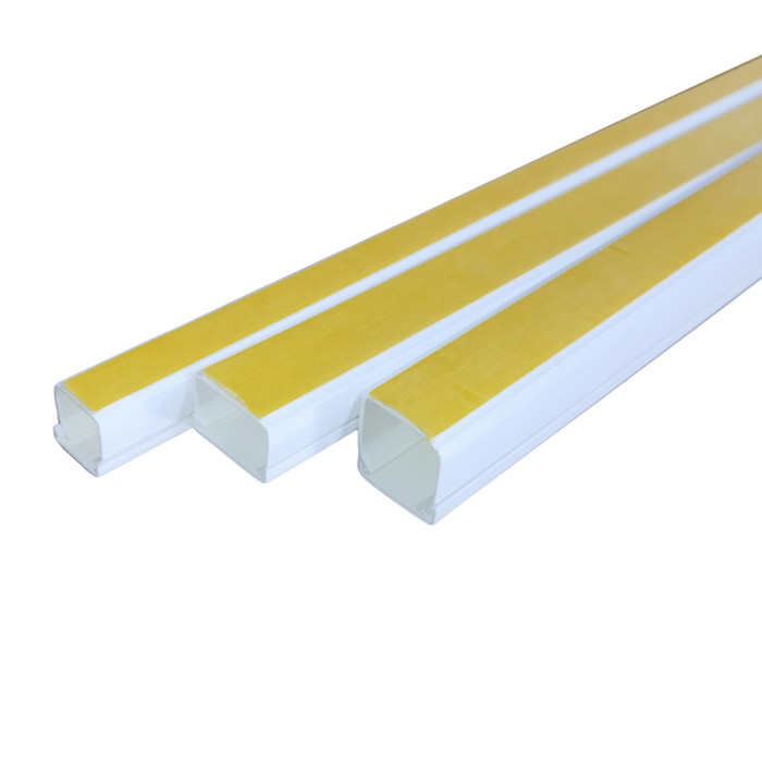 Thorgeon - 15245 Cable Trunking with Removable Cover and Adhesive Tape 2m 12X12