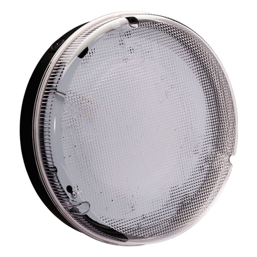 Utilita Bulkhead, Utilita LED Round 4000K, 9W 900lm 240V, Black - 10810