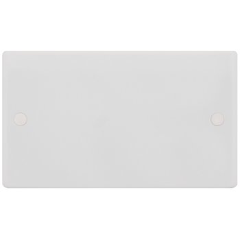 Selectric Smooth 2 Gang Blank Plate