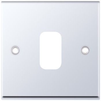 Selectric 7M-Pro GRID360 Polished Chrome 1 Gang Faceplate