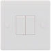 Selectric Smooth 2 Gang 10A 2 Way Switch