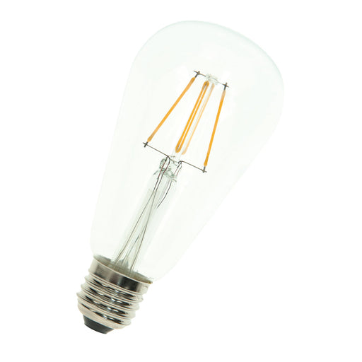 Bailey - 80100035386 - LED FIL ST64 E27 4W (39W) 450lm 827 Clear Light Bulbs Bailey - The Lamp Company