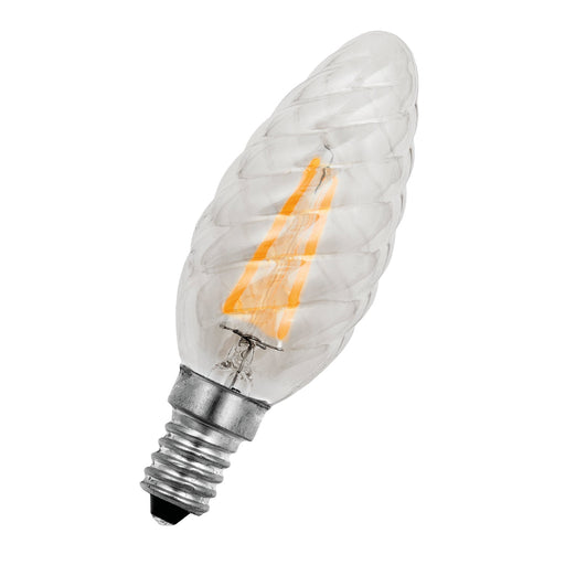 Bailey 143422 - LED Filament C35 Twisted E14 4W 2200K CL Dimm Bailey Bailey - The Lamp Company