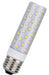 80100041666 - LED E27 T28X110 DIM 10W (83W) 1200lm 830 Clear LED Light Bulbs Bailey - The Lamp Company