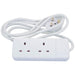 Selectric 3M 2 Gang 13A Extension Lead – Unswitched