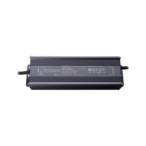 Constant Voltage Driver 100W 12Vdc Ip66 Triac Dimmable 200-240V Input 10W Min Load Ecopac Power  - ELED-100P-12T