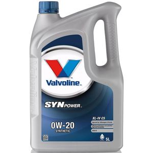 VALVOLINE SYNPOWER XL-IV C5 0W-20 SYNTHETIC ENGINE OIL 5L - 882861