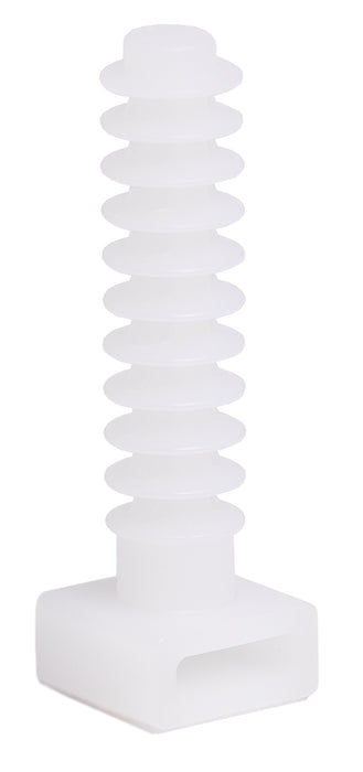 Thorgeon - 15028 Screw Saddle Cable Support 8x45 white (10 pcs)