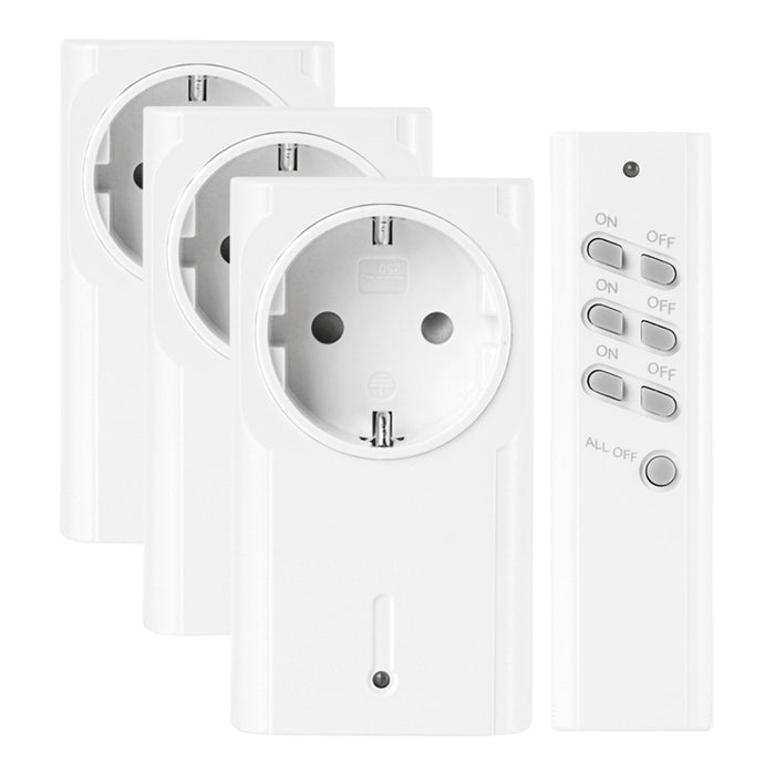 Bailey 92500841507 - Wireless Switching Starter Set White Indoor Bailey Bailey - The Lamp Company