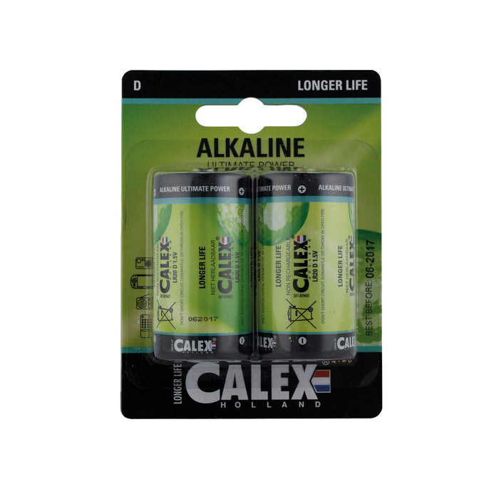 Bailey 92700833201 - Alkaline Flashlight-cell LR20/D 1.5V blister 2pcs Bailey Bailey - The Lamp Company