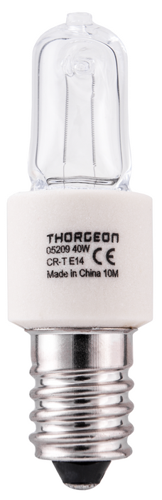 Thorgeon - 05205 Halogen Lamp CERAM CR-T 52W E14 T13 800Lm h61mm