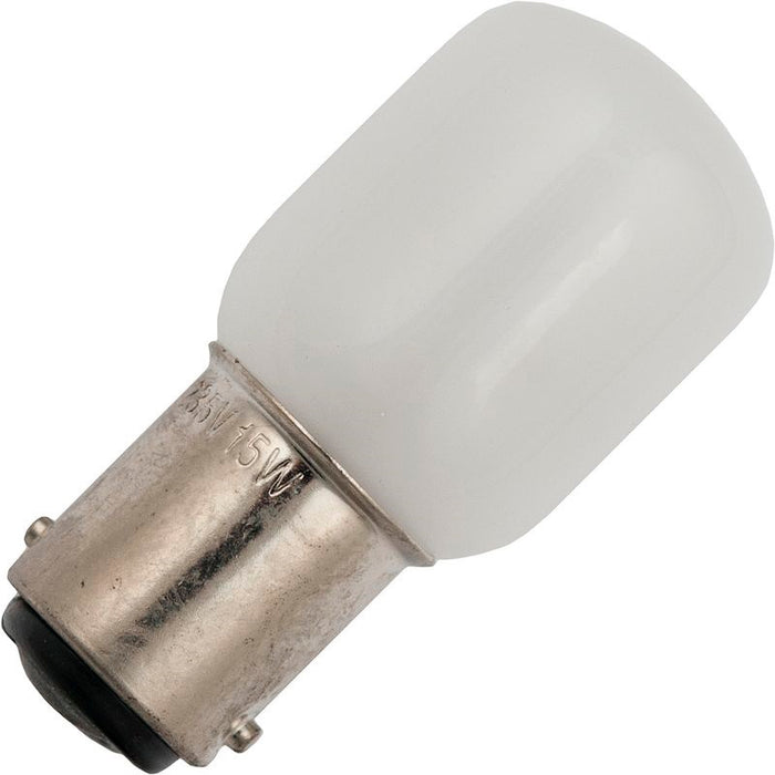 Schiefer Ba15d T22x58mm 220-230V 15W CC-5A RC 1500h Frosted 2500K Dimmable - 155771301