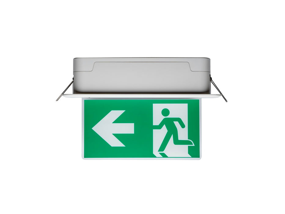 LitePlan CE1R/DA/** CE1R Recessed Exit Sign
