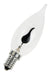 Bailey - CE498240003FB - E14 C35 240V 3W Flicker Flame Bent Tip Light Bulbs Bailey - The Lamp Company