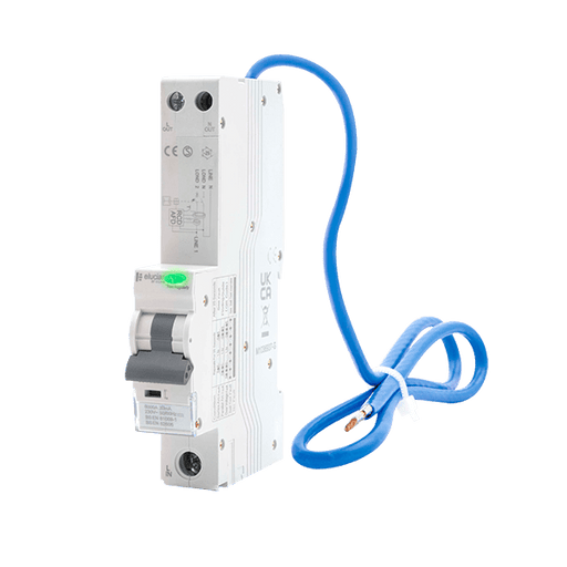 Scolmore CU1AFDD16C Afdd C Curve 1 Pole + Unswitched Neutral True 6ka C Curve 16a Afdd + Rcbo 30ma Trip