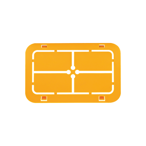 Scolmore CUCEPL Spares Knockout Plate Elucian Metal Consumer Unit 99mm X 59mm Consumer Unit Knockout Cable Entry Plate (pack Of 5)