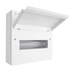 Scolmore CUEB10 Consumer Unit Unfurnished 10 Way Elucian Metal Consumer Unit Unpopulated