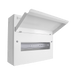 Scolmore CUEB12 Consumer Unit Unfurnished 12 Way Unpopulated Elucian Metal Consumer Unit