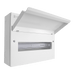 Scolmore CUEB14 Consumer Unit Unfurnished 14 Way Elucian Metal Consumer Unit Unpopulated