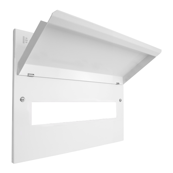 Scolmore CUEB16FL Spares Consumer Unit 16 Way Elucian Metal Consumer Unit Flush Lid & Spacers