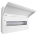 Scolmore CUEB16 Consumer Unit Unfurnished 16 Way Elucian Metal Consumer Unit Unpopulated